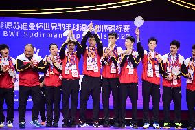 The Chinese Team Won The Dhampionship - TotalEnergies BWF SUDIRMAN CUP Finals 2023