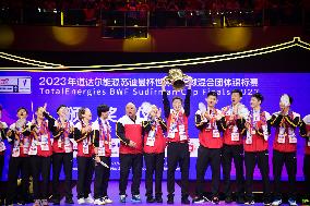 The Chinese Team Won The Dhampionship - TotalEnergies BWF SUDIRMAN CUP Finals 2023