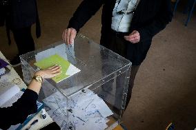 Greek National Elections Voting