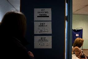 Greek National Elections Voting