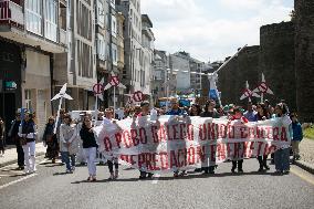 Demonstration Against Energy Predation In Spain