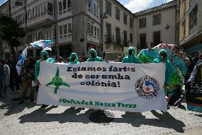 Demonstration Against Energy Predation In Spain