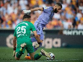 (SP)SPAIN-VALENCIA-FOOTBALL-SPANISH LEAGUE-VALENCIA CF VS REAL MADRID
