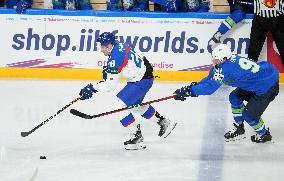 (SP)LATVIA-RIGA-2023 IIHF ICE HOCKEY WORLD CHAMPIONSHIP-SLOVAKIA VS SLOVENIA