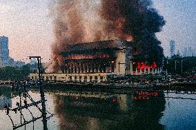 Manila Central Post Office Fire