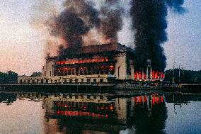 Manila Central Post Office Fire