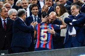 FC Barcelona Vs Real Sociedad - La Liga Celebrations