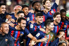 FC Barcelona Vs Real Sociedad - La Liga Celebrations