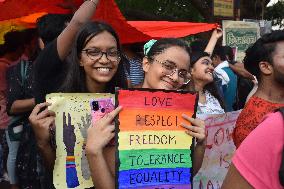 LGBT Community Holds Rally In Kolkata