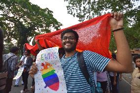 LGBT Community Holds Rally In Kolkata