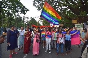 LGBT Community Holds Rally In Kolkata