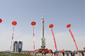 (EyesonSci) CHINA-JIUQUAN-SHENZHOU-16-LAUNCH-PREPARATION (CN)