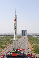 (EyesonSci) CHINA-JIUQUAN-SHENZHOU-16-LAUNCH-PREPARATION (CN)