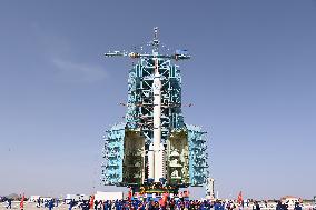 (EyesonSci) CHINA-JIUQUAN-SHENZHOU-16-LAUNCH-PREPARATION (CN)