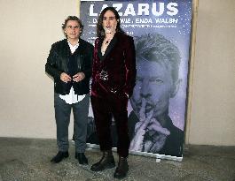 Lazarus Spectacle Press Conference - Milan