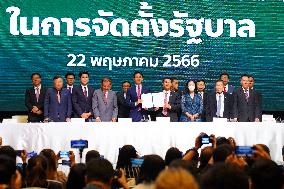 Thailand's Coalition Parties Sign A MOU To Form A Government