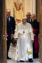 Pope Francis Meets Faithful Of Pilgrimage Of The Vocationist Family