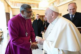 Pope Francis Receives Archbishop of York - Vatican
