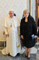 Pope Francis Receives Slovenia’s President - Vatican