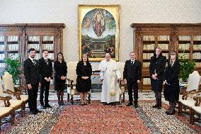 Pope Francis Receives Slovenia’s President - Vatican