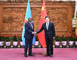 CHINA-BEIJING-QIN GANG-DRC VICE PM-MEETING (CN)
