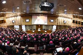 Pope Francis With Members of the Italian Bishops' Conference