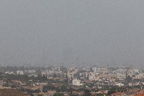 Cyprus : High Dust Concentration