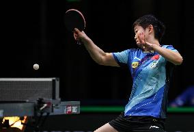 (SP)SOUTH AFRICA-DURBAN-ITTF-TABLE TENNIS-WORLD CHAMPIONSHIPS FINALS-DAY 3