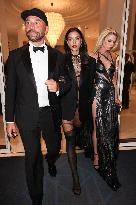 Cannes - Riccardo Tisci, Irina Shayk And Stella Maxwell Exit The Martinez