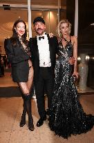 Cannes - Riccardo Tisci, Irina Shayk And Stella Maxwell Exit The Martinez