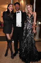 Cannes - Riccardo Tisci, Irina Shayk And Stella Maxwell Exit The Martinez