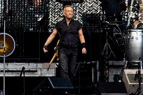 Bruce Springsteen And The E Street Band Perform In Rome Italy