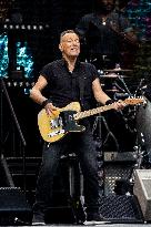 Bruce Springsteen And The E Street Band Perform In Rome Italy