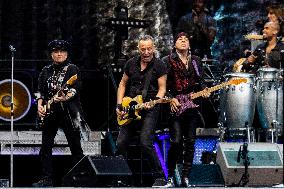 Bruce Springsteen And The E Street Band Perform In Rome Italy