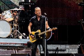 Bruce Springsteen And The E Street Band Perform In Rome Italy