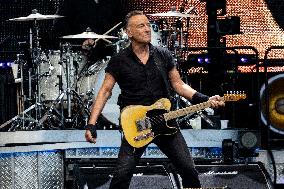 Bruce Springsteen And The E Street Band Perform In Rome Italy