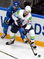 (SP)LATVIA-RIGA-2023 IIHF ICE HOCKEY WORLD CHAMPIONSHIP-KAZAKHSTAN VS SLOVENIA