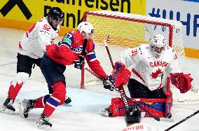 (SP)LATVIA-RIGA-2023 IIHF ICE HOCKEY WORLD CHAMPIONSHIP-CANADA VS NORWAY
