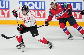 (SP)LATVIA-RIGA-2023 IIHF ICE HOCKEY WORLD CHAMPIONSHIP-CANADA VS NORWAY