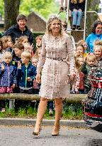Queen Maxima At A Meeting About Appropriate Care - Austerlitz