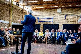 Queen Maxima At A Meeting About Appropriate Care - Austerlitz