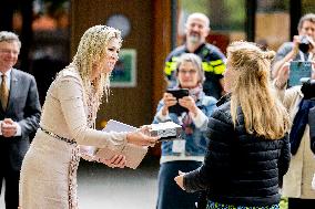 Queen Maxima At A Meeting About Appropriate Care - Austerlitz