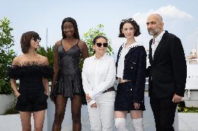 Cannes - Le Jury Des Courts Metrages Et De La Cinef Photocall