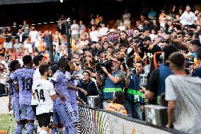 Valencia CF v Real Madrid CF - LaLiga Santander