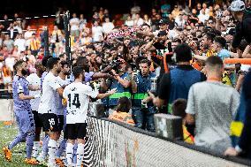 Valencia CF v Real Madrid CF - LaLiga Santander