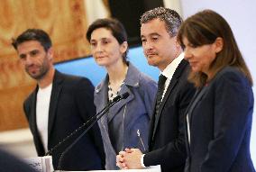 (SP)FRANCE-PARIS-OLYMIC OPENING CEREMONY-PROTOCOL SIGNING