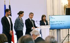 (SP)FRANCE-PARIS-OLYMIC OPENING CEREMONY-PROTOCOL SIGNING