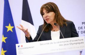 (SP)FRANCE-PARIS-OLYMIC OPENING CEREMONY-PROTOCOL SIGNING