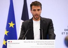 (SP)FRANCE-PARIS-OLYMIC OPENING CEREMONY-PROTOCOL SIGNING