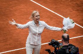 Martina Navratilova Awarded With Golden Racket At The Foro Italico - Rome